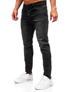 Pantalón vaquero slim fit para hombre negro Bolf 6494