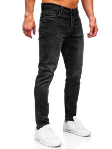 Pantalón vaquero slim fit para hombre negro Bolf 6494