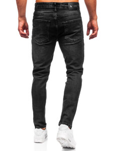 Pantalón vaquero slim fit para hombre negro Bolf 6494