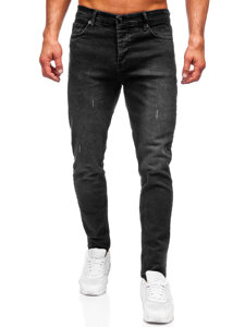 Pantalón vaquero slim fit para hombre negro Bolf 6494