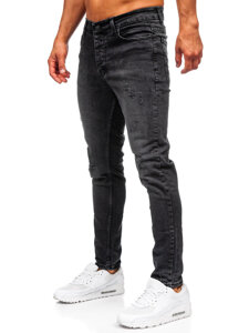 Pantalón vaquero slim fit para hombre negro Bolf 6498