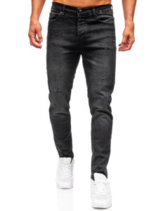 Pantalón vaquero slim fit para hombre negro Bolf 6504