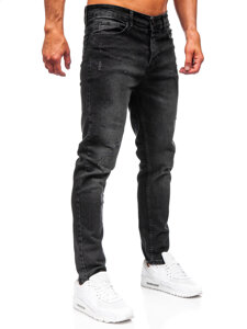 Pantalón vaquero slim fit para hombre negro Bolf 6504