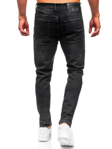 Pantalón vaquero slim fit para hombre negro Bolf 6504