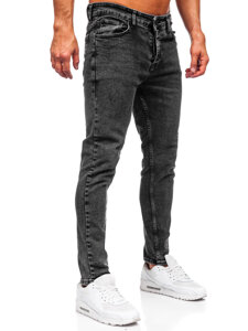 Pantalón vaquero slim fit para hombre negro Bolf 6519