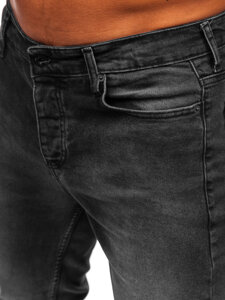 Pantalón vaquero slim fit para hombre negro Bolf 6523