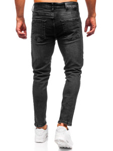 Pantalón vaquero slim fit para hombre negro Bolf 6525