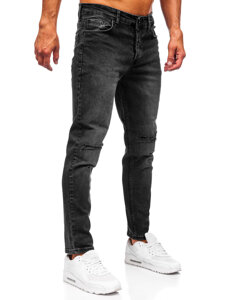 Pantalón vaquero slim fit para hombre negro Bolf 6526