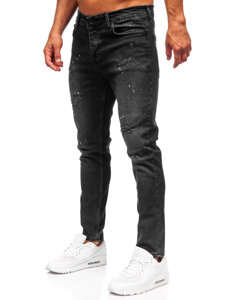 Pantalón vaquero slim fit para hombre negro Bolf 6530