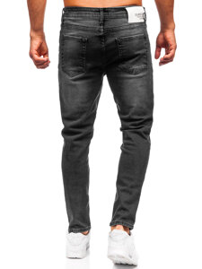 Pantalón vaquero slim fit para hombre negro Bolf 6533