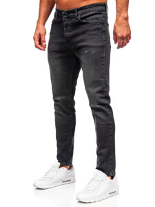 Pantalón vaquero slim fit para hombre negro Bolf 6645