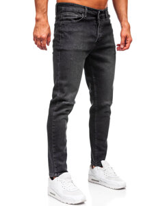 Pantalón vaquero slim fit para hombre negro Bolf 6645