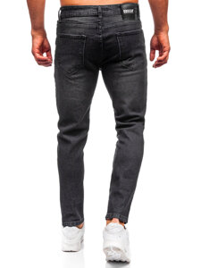 Pantalón vaquero slim fit para hombre negro Bolf 6645