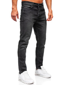 Pantalón vaquero slim fit para hombre negro Bolf 6648