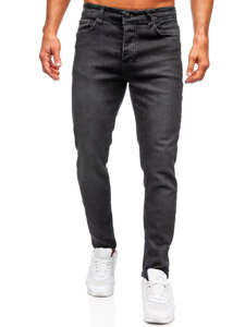 Pantalón vaquero slim fit para hombre negro Bolf 6648