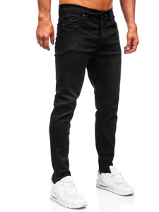 Pantalón vaquero slim fit para hombre negro Bolf 6675