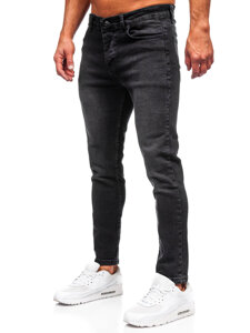 Pantalón vaquero slim fit para hombre negro Bolf 6687