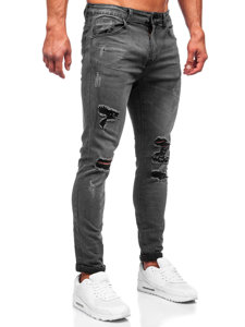 Pantalón vaquero slim fit para hombre negro Bolf KS2081