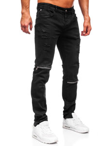 Pantalón vaquero slim fit para hombre negro Bolf MP0117N