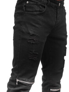 Pantalón vaquero slim fit para hombre negro Bolf MP0117N