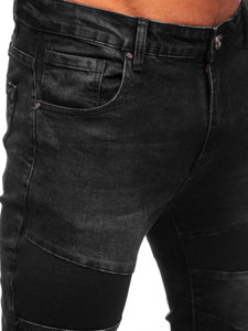 Pantalón vaquero slim fit para hombre negro Bolf TF274