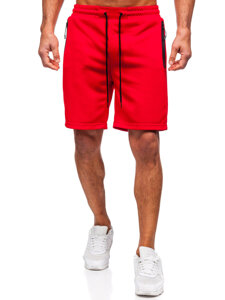 Pantalones cortos para hombre Rojo Bolf 17K532