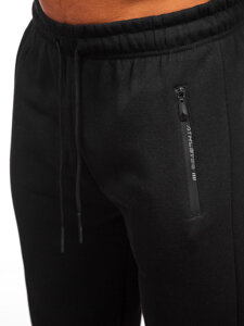 Pantalones deportivos holgados para hombre Negro Bolf JX6501