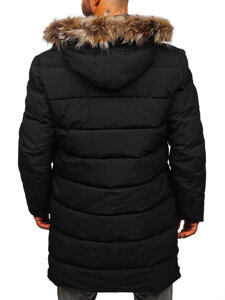 Parka de invierno acolchada para hombre negra Bolf 25M9803