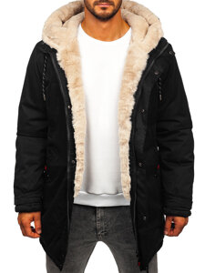 Parka de invierno para hombre negro Bolf 5M3132