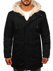 Parka de invierno para hombre negro Bolf 5M3132