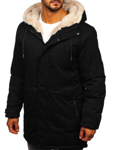 Parka de invierno para hombre negro Bolf 5M3132