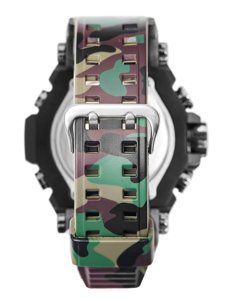 Reloj de pulsera camuflaje para hombre caqui Bolf 3258