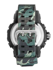 Reloj de pulsera camuflaje para hombre caqui Bolf 3261