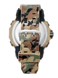 Reloj de pulsera camuflaje para hombre marrón Bolf 3261