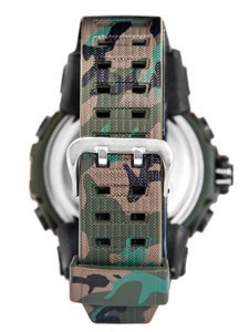 Reloj de pulsera camuflaje para hombre verde Bolf 3261