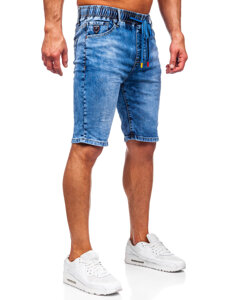 Short vaquero para hombre azul marino Bolf TF183