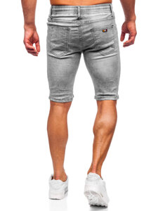 Short vaquero para hombre color gris Bolf TF235