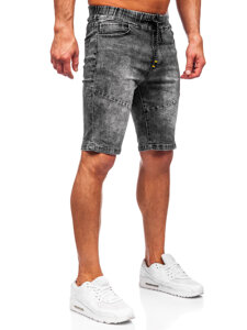 Short vaquero para hombre color negro Bolf TF174