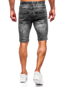 Short vaquero para hombre color negro Bolf TF174