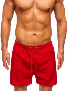 Shorts de baño para hombre color burdeos Bolf YW02001