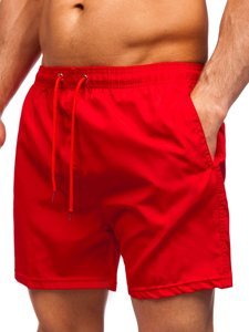 Shorts de baño para hombre color burdeos Bolf YW02002