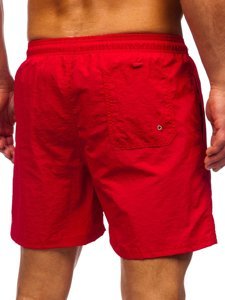 Shorts de baño para hombre color burdeos Denley YW07003