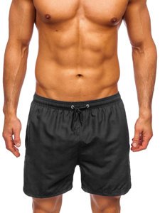 Shorts de baño para hombre color negro Denley YW07001