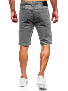 Shorts vaqueros para hombre color grafito Bolf MP0274