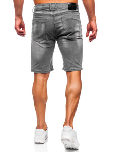 Shorts vaqueros para hombre grafito Bolf MP0277GC