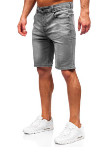 Shorts vaqueros para hombre grafito Bolf MP0277GS