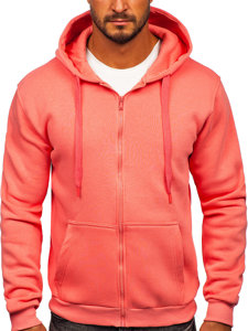 Sudadera abierta gruesa con capucha para hombre coral Bolf 2008