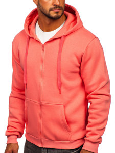 Sudadera abierta gruesa con capucha para hombre coral Bolf 2008