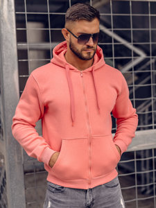 Sudadera abierta gruesa con capucha para hombre coral Bolf 2008A