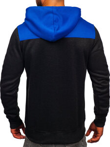 Sudadera con capucha e impresión para hombre grafito Bolf W3878